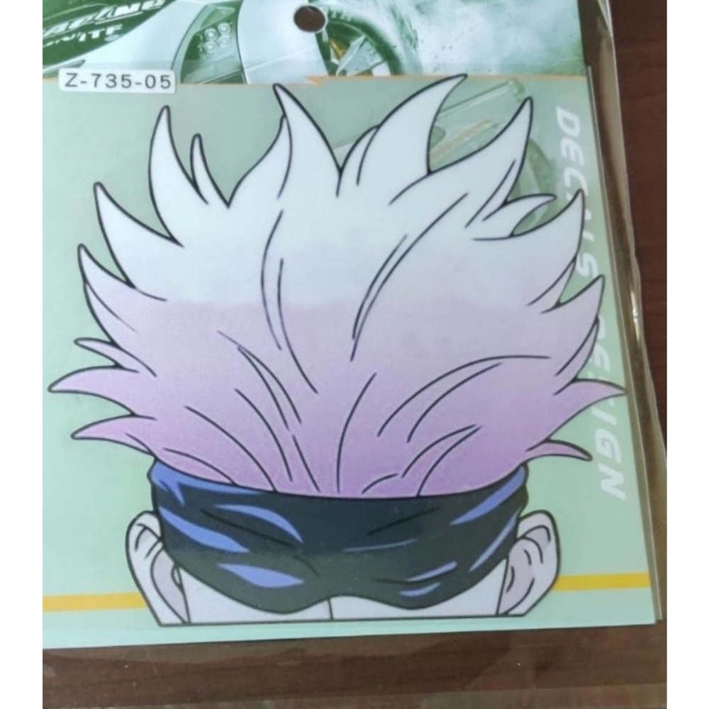 Jujutsu Kaisen Anime Gojo Peeker Car Sticker Decal